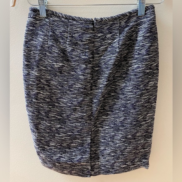 Calvin Klein 2P Tweed Skirt white/purple/grey/black - Picture 3 of 6